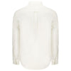 Tommy Hilfiger White Cotton Men Shirt Tommy Hilfiger