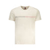Tommy Hilfiger Beige Cotton Men T-Shirt Tommy Hilfiger