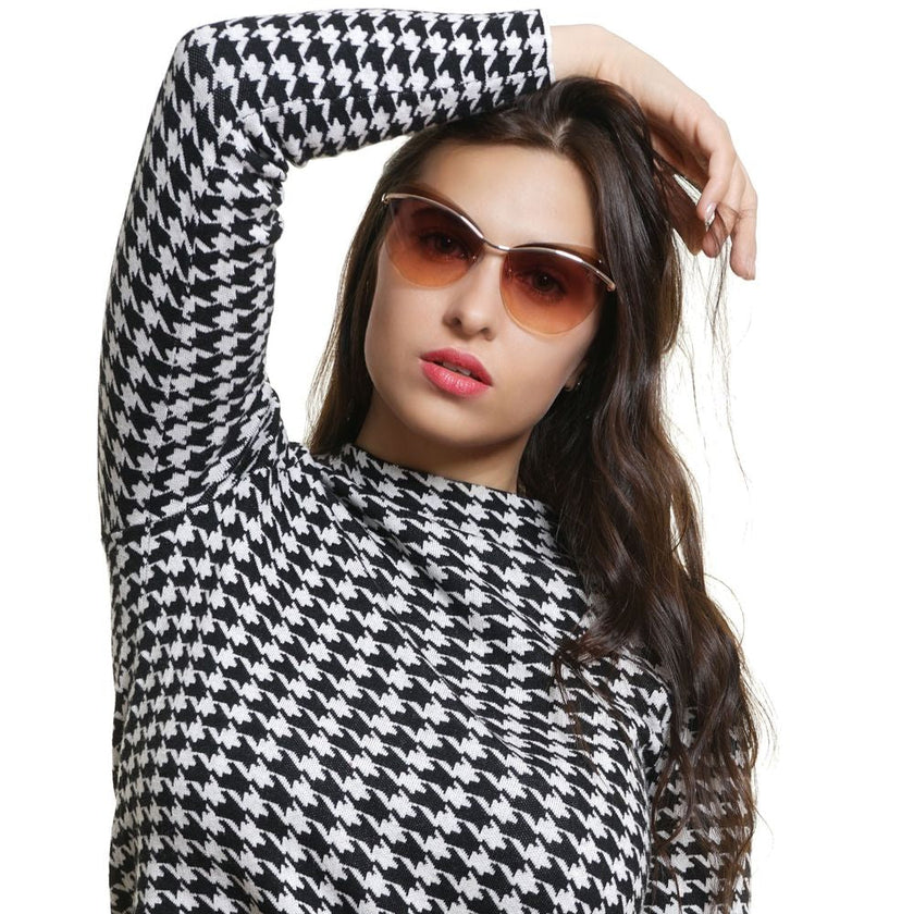 Emilio Pucci Gold Metal & Plastic Sunglasses Emilio Pucci