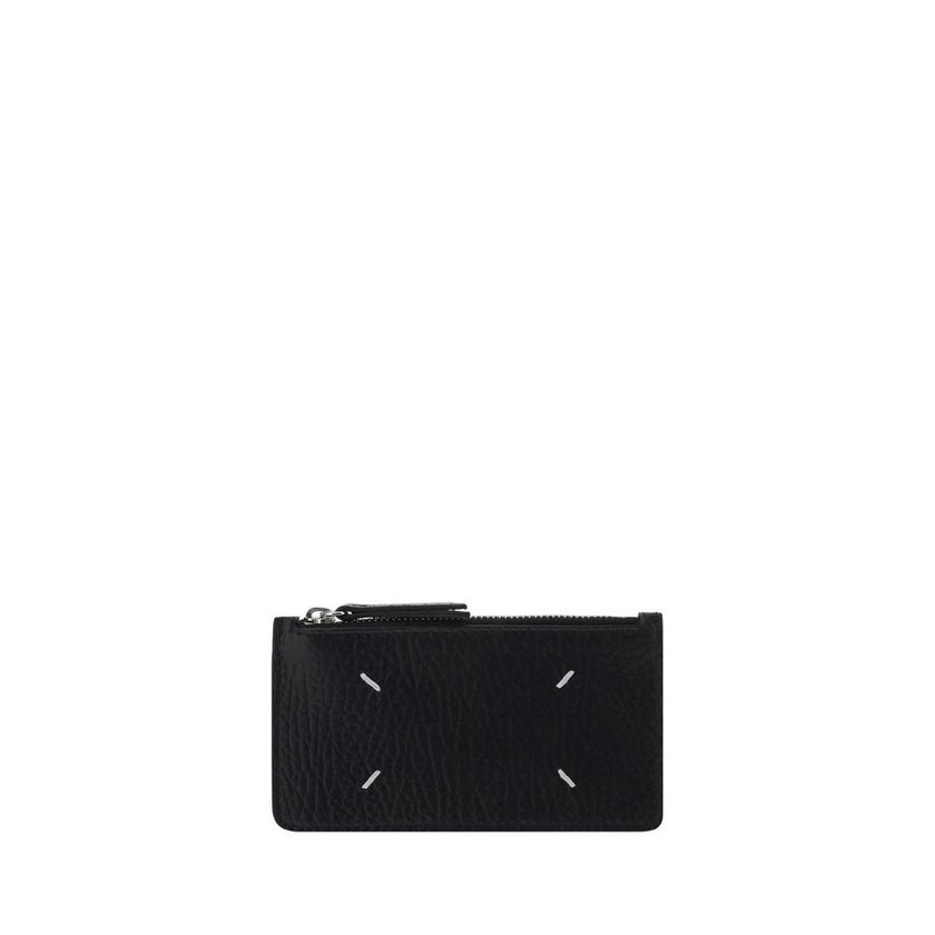 Margiela Black Calf Leather Bos Taurus Wallet Margiela
