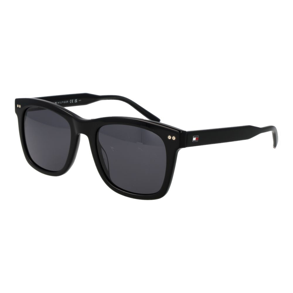 Tommy Hilfiger Black Men Sunglass Tommy Hilfiger
