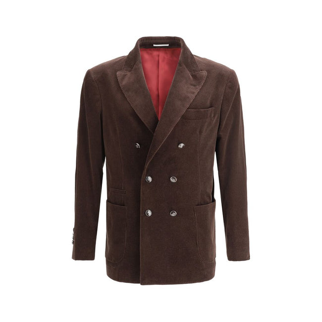 Brunello Cucinelli Velvet Blazer Jacket Brunello Cucinelli