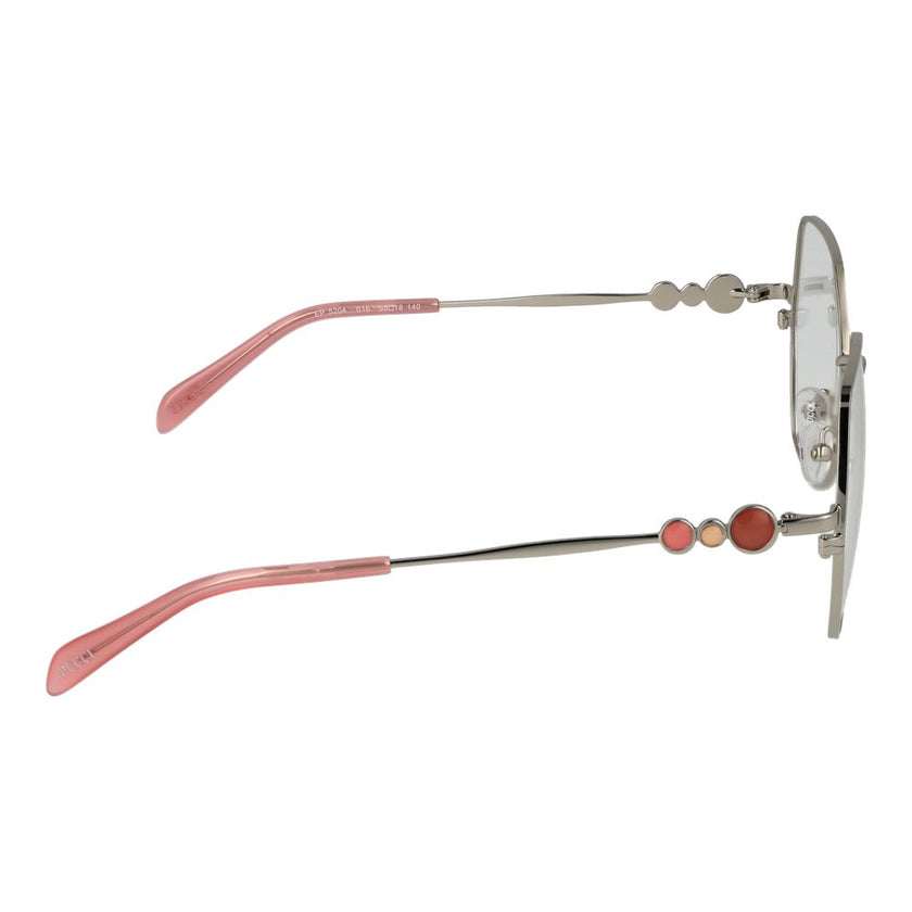 Emilio Pucci Gray Metal Glasses (Frames) Emilio Pucci