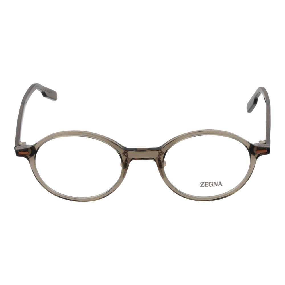 Ermenegildo Zegna Gray Men Glasses Frame Ermenegildo Zegna