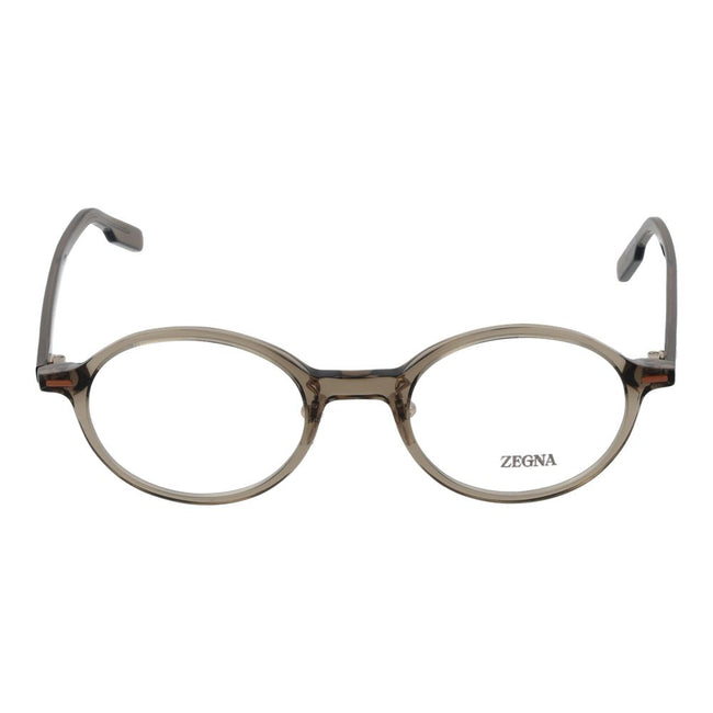 Ermenegildo Zegna Gray Men Glasses Frame Ermenegildo Zegna