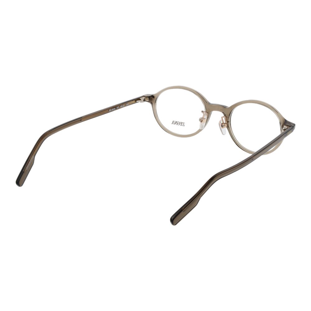 Ermenegildo Zegna Gray Men Glasses Frame Ermenegildo Zegna