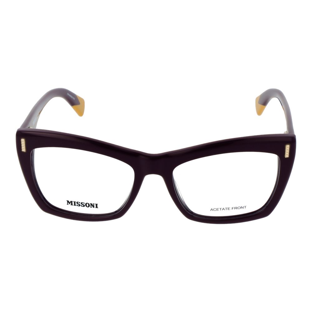 Missoni Purple Women Glasses Frame Missoni