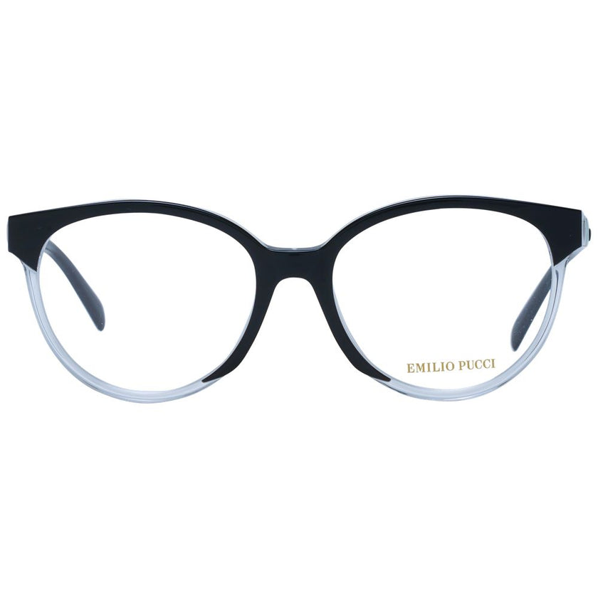 Emilio Pucci Black Plastic Glasses (Frames) Emilio Pucci