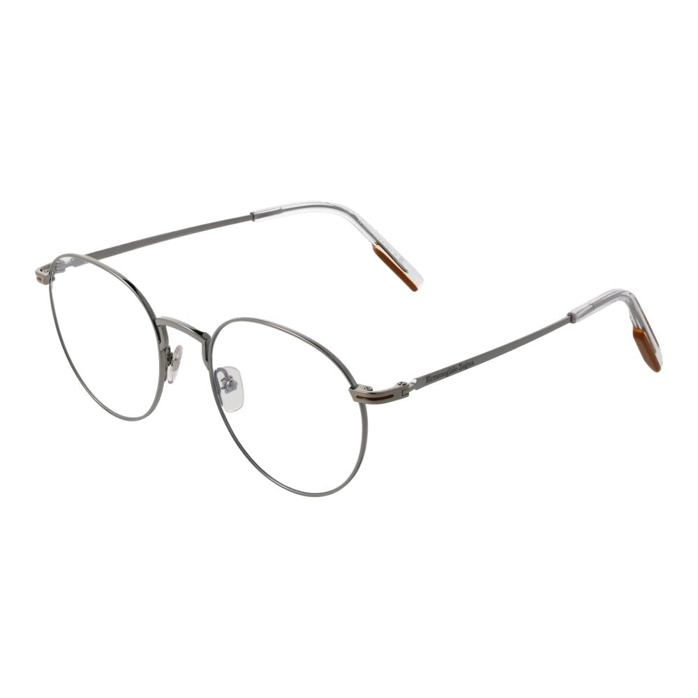 Ermenegildo Zegna Gray Men Glasses Frame Ermenegildo Zegna