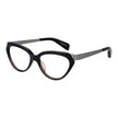 Yohji Yamamoto Black Unisex Glasses Frame Yohji Yamamoto