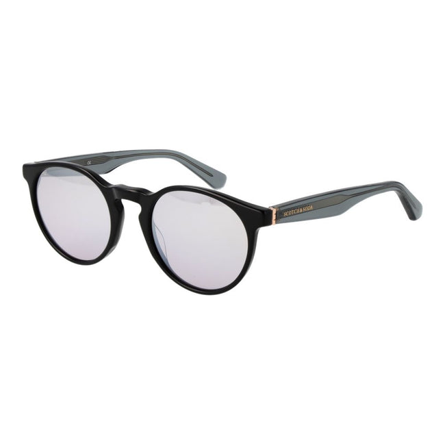 Scotch & Soda Black Men Sunglass Scotch & Soda