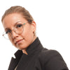 Emilio Pucci Blue Women Glasses Frame Emilio Pucci