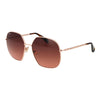 Max Mara Rose Gold Women Sunglass Max Mara