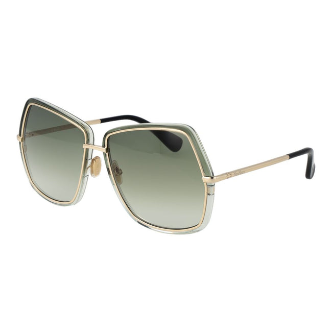 Max Mara Green Women Sunglass Max Mara
