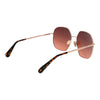 Max Mara Rose Gold Women Sunglass Max Mara