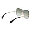 Max Mara Green Women Sunglass Max Mara