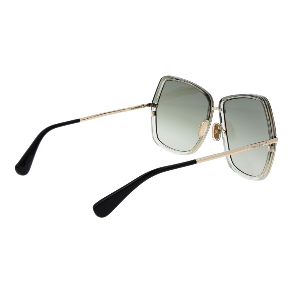 Max Mara Green Women Sunglass Max Mara