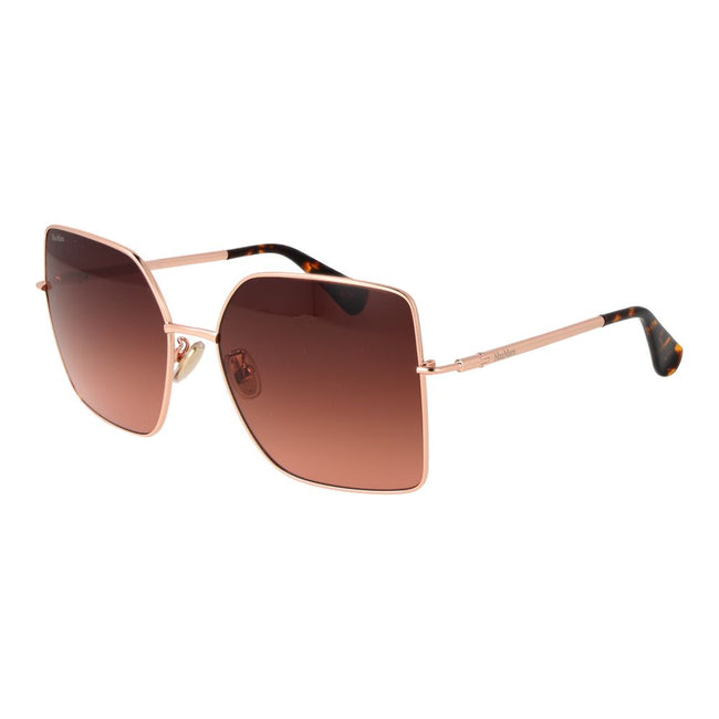 Max Mara Rose Gold Women Sunglass Max Mara