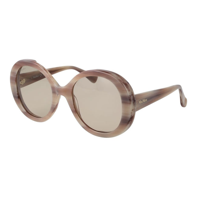 Max Mara Cream Women Sunglass Max Mara