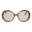 Max Mara Cream Women Sunglass Max Mara