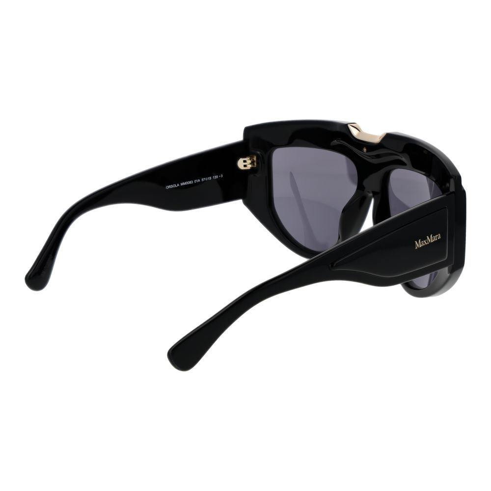 Max Mara Black Women Sunglass Max Mara