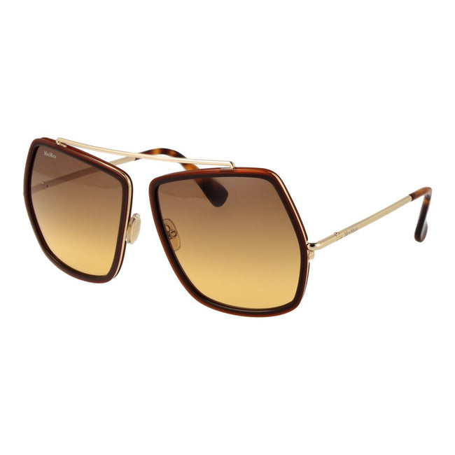 Max Mara Brown Women Sunglass Max Mara