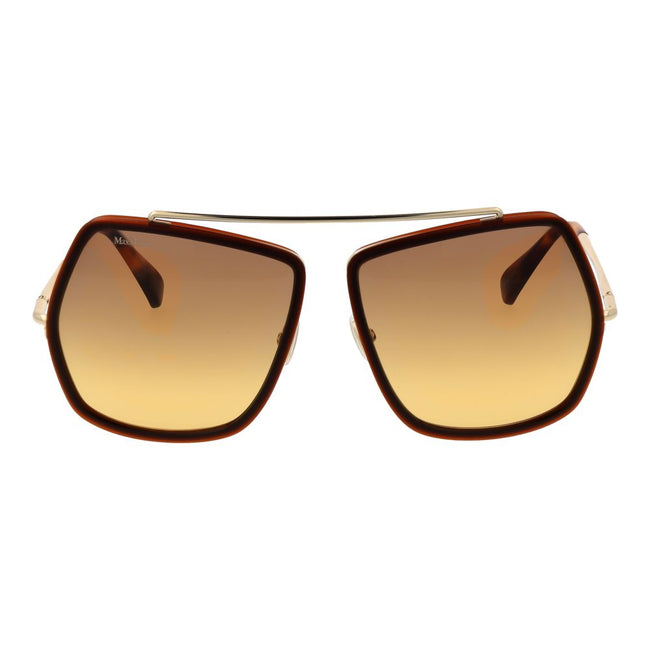Max Mara Brown Women Sunglass Max Mara