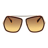 Max Mara Brown Women Sunglass Max Mara