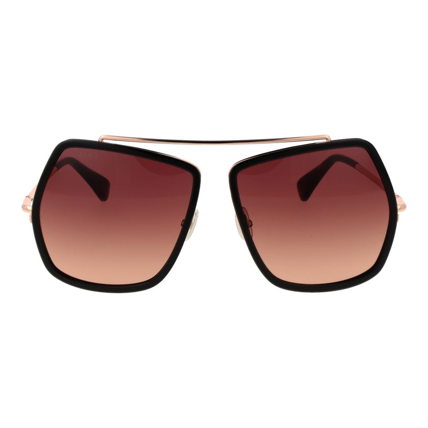 Max Mara Brown Metal Sunglasses Max Mara