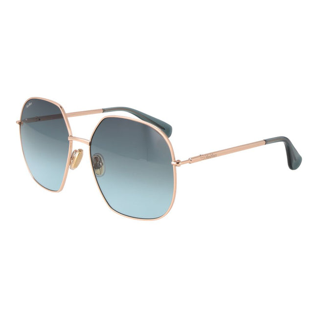 Max Mara Rose Gold Women Sunglass Max Mara