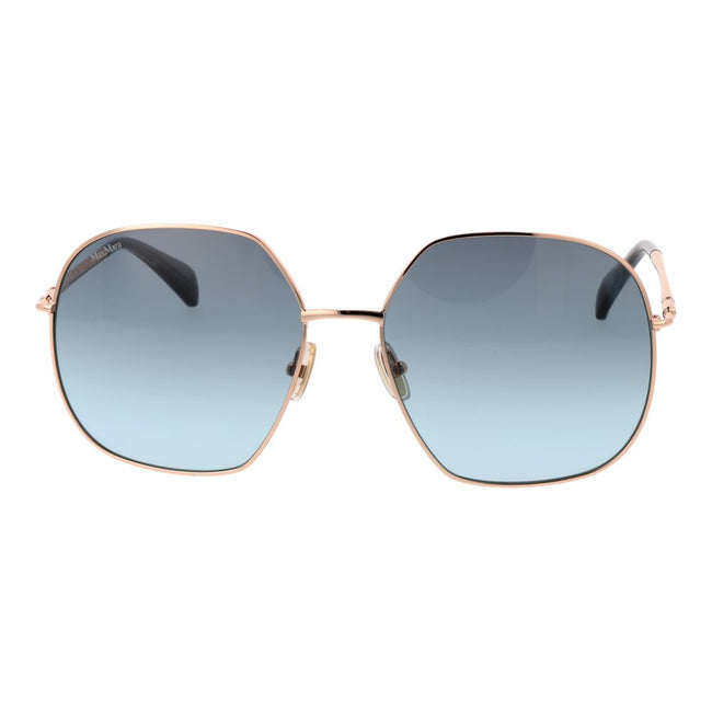 Max Mara Rose Gold Women Sunglass Max Mara