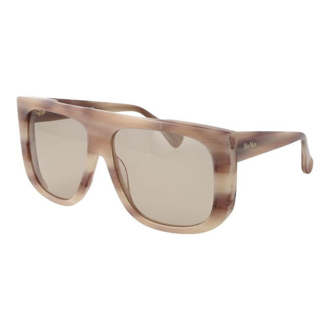 Max Mara Cream Women Sunglass Max Mara