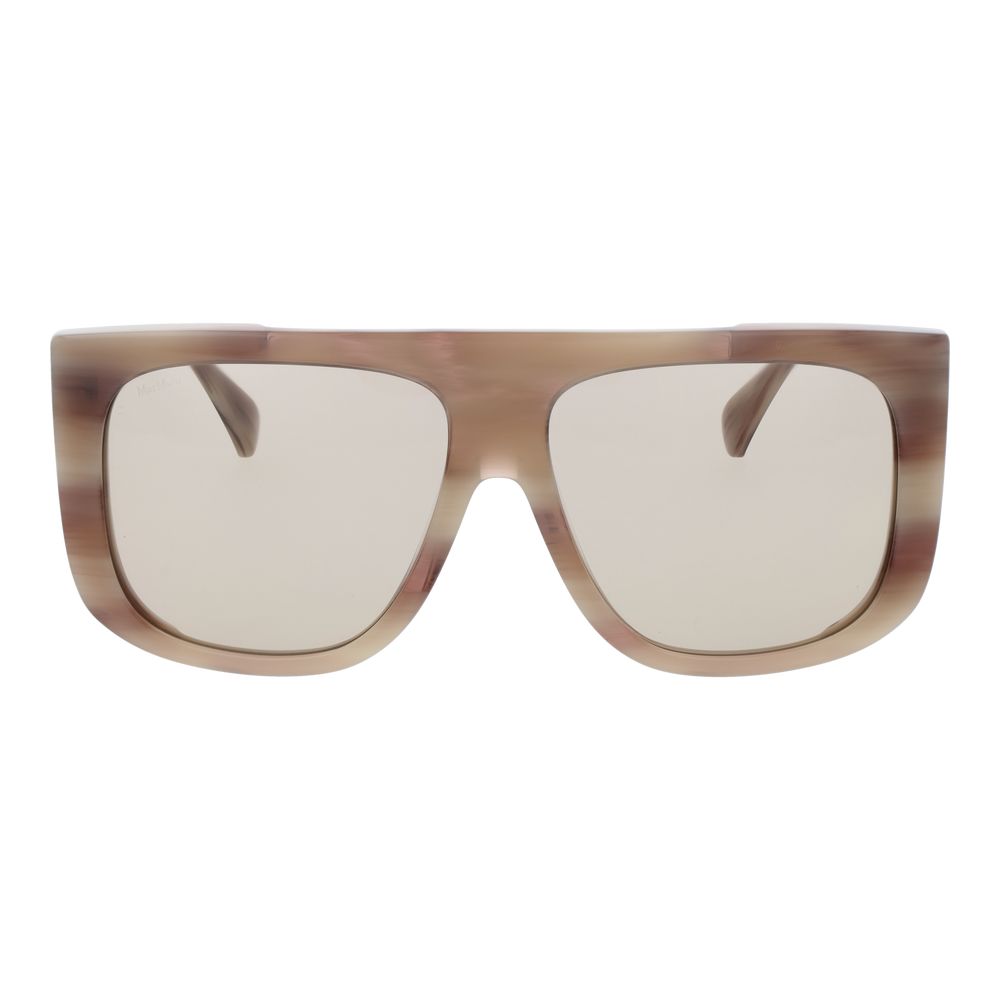 Max Mara Cream Women Sunglass Max Mara