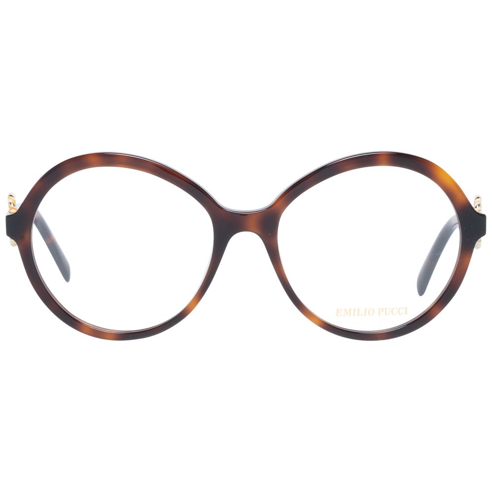 Emilio Pucci Brown Women Glasses Frame Emilio Pucci