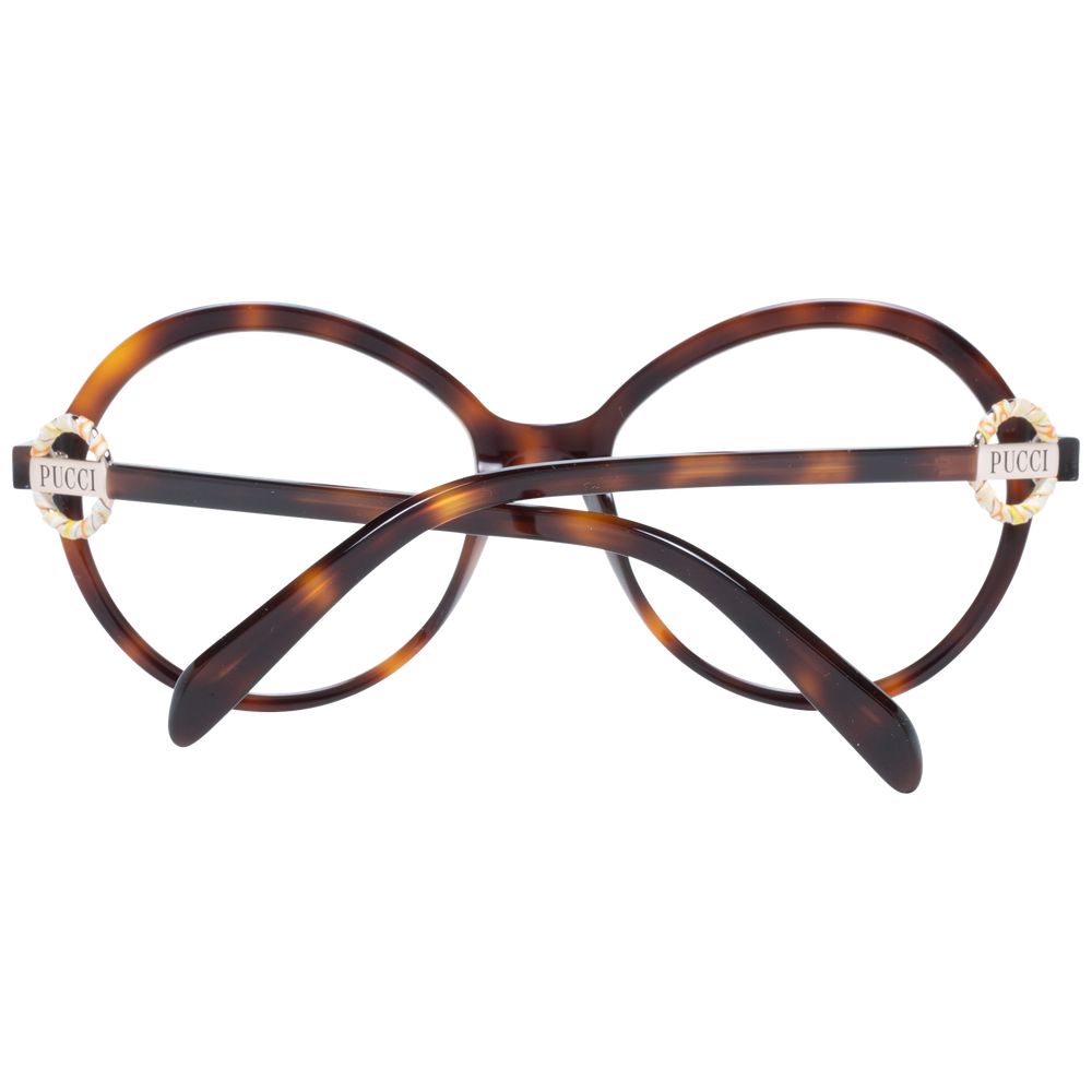 Emilio Pucci Brown Women Glasses Frame Emilio Pucci