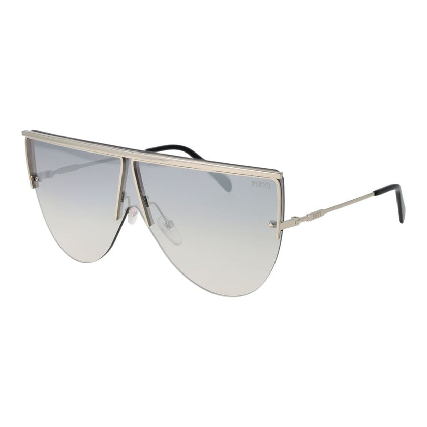 Emilio Pucci Silver Metal Sunglasses Emilio Pucci