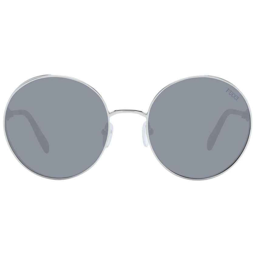 Emilio Pucci Gray Metal Sunglasses Emilio Pucci