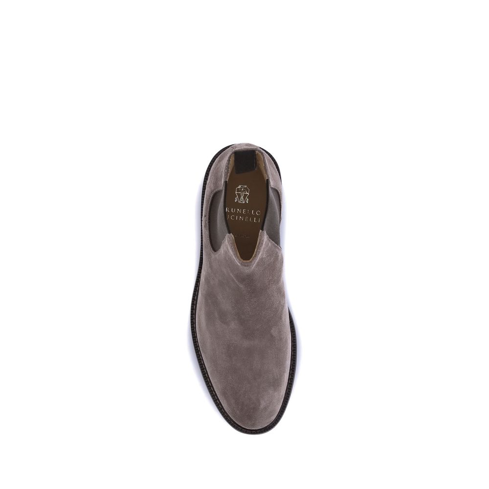 Brunello Cucinelli Suede Ankle Boots Brunello Cucinelli