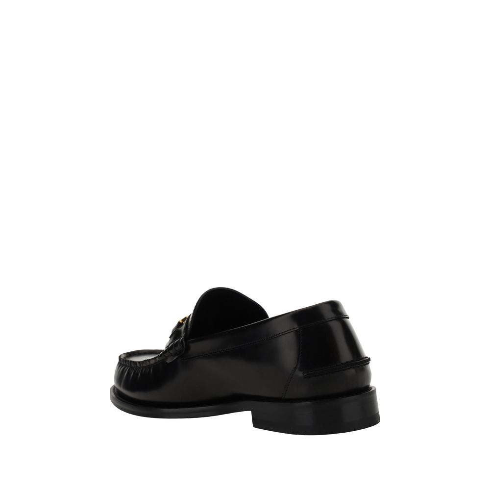 Versace Leather Loafers Versace