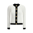 Balmain Contrast trim Cardigan Balmain