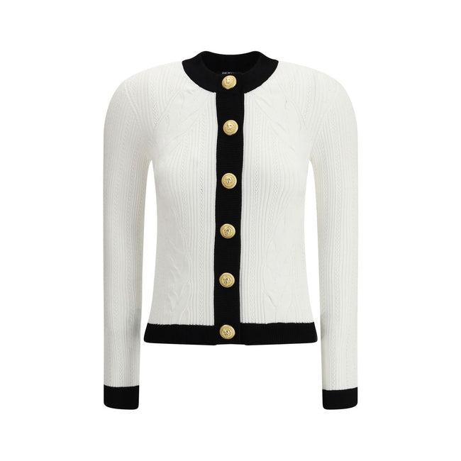 Balmain Contrast trim Cardigan Balmain