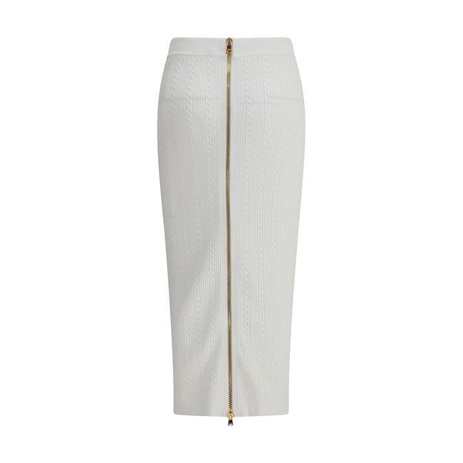 Balmain Knit midi Skirt Balmain