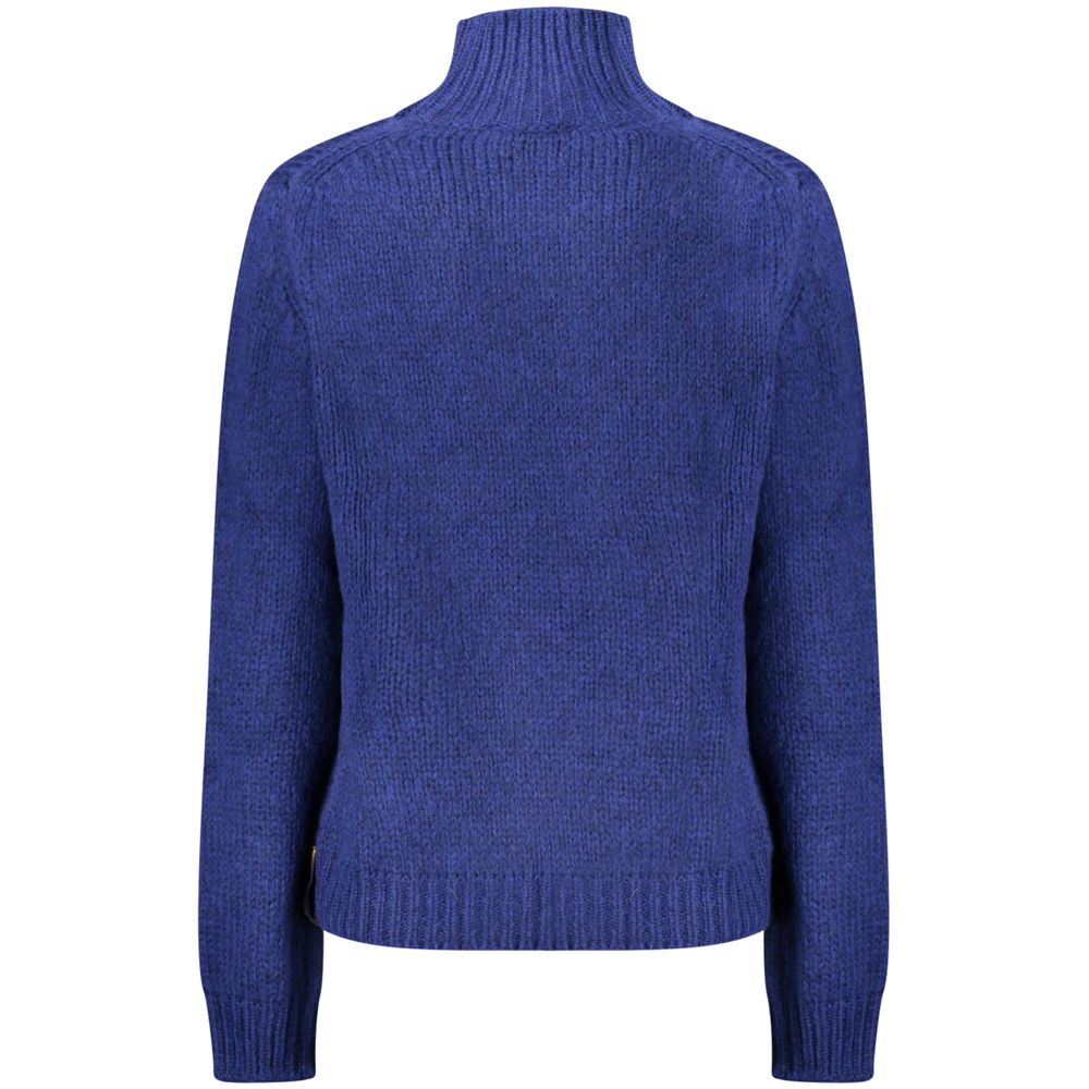 K-WAY Blue Wool Sweater K-WAY
