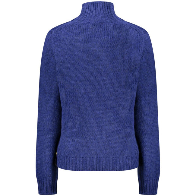 K-WAY Blue Wool Sweater K-WAY