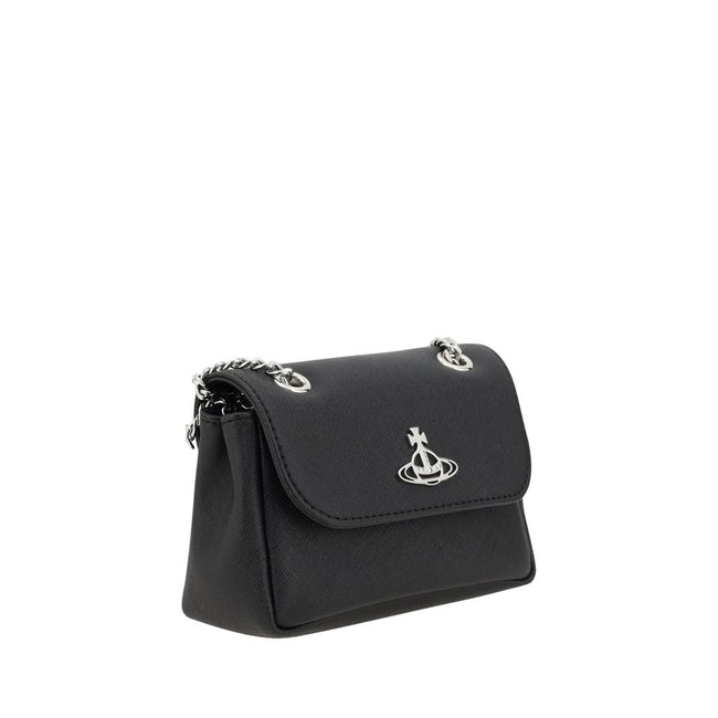 Vivienne Westwood Shoulder Bag with Orb plaque Vivienne Westwood