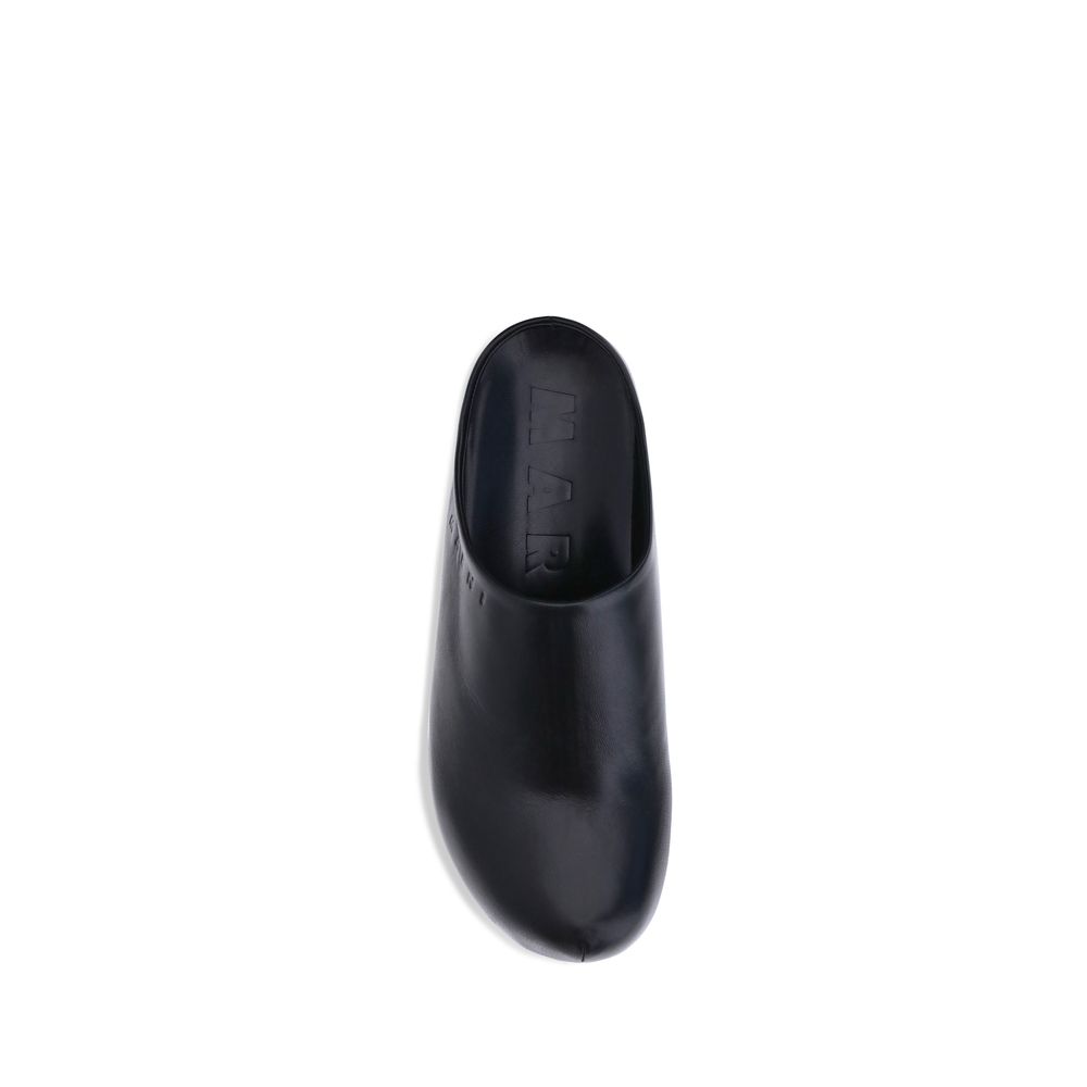 Marni Leather Mules Marni