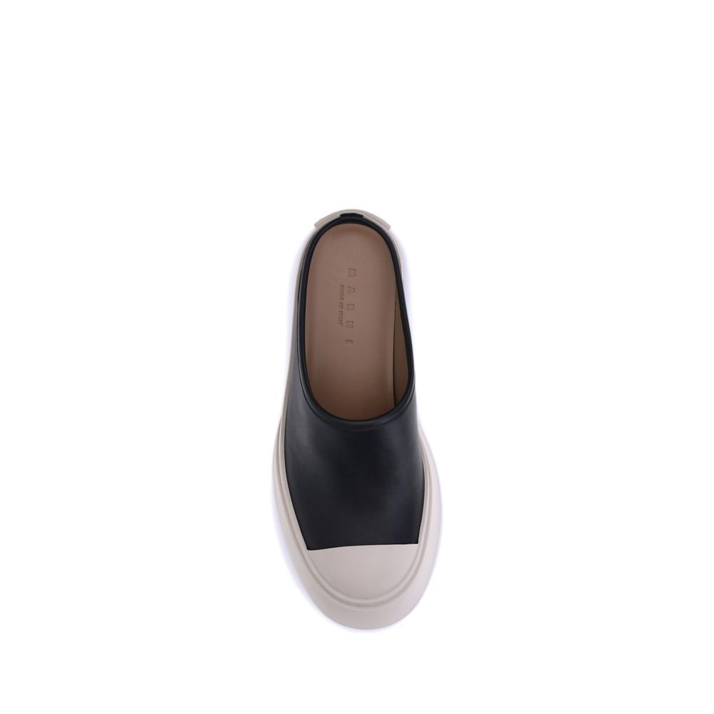 Marni Leather Mules Marni