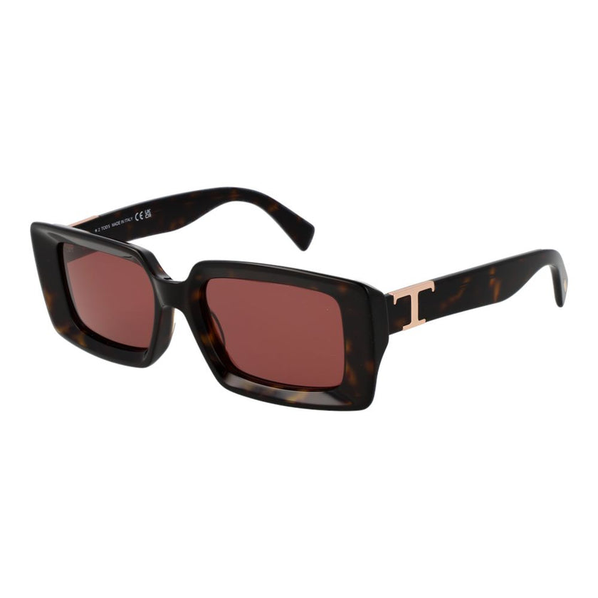 Tod's Brown Acetate Sunglasses Tod's