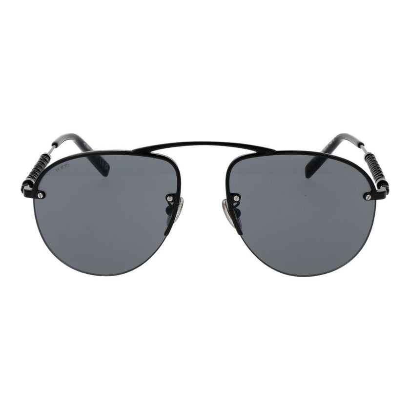 Tod's Black Metal Sunglasses Tod's