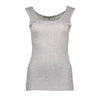 Silvian Heach Gray Viscose Women Top Silvian Heach